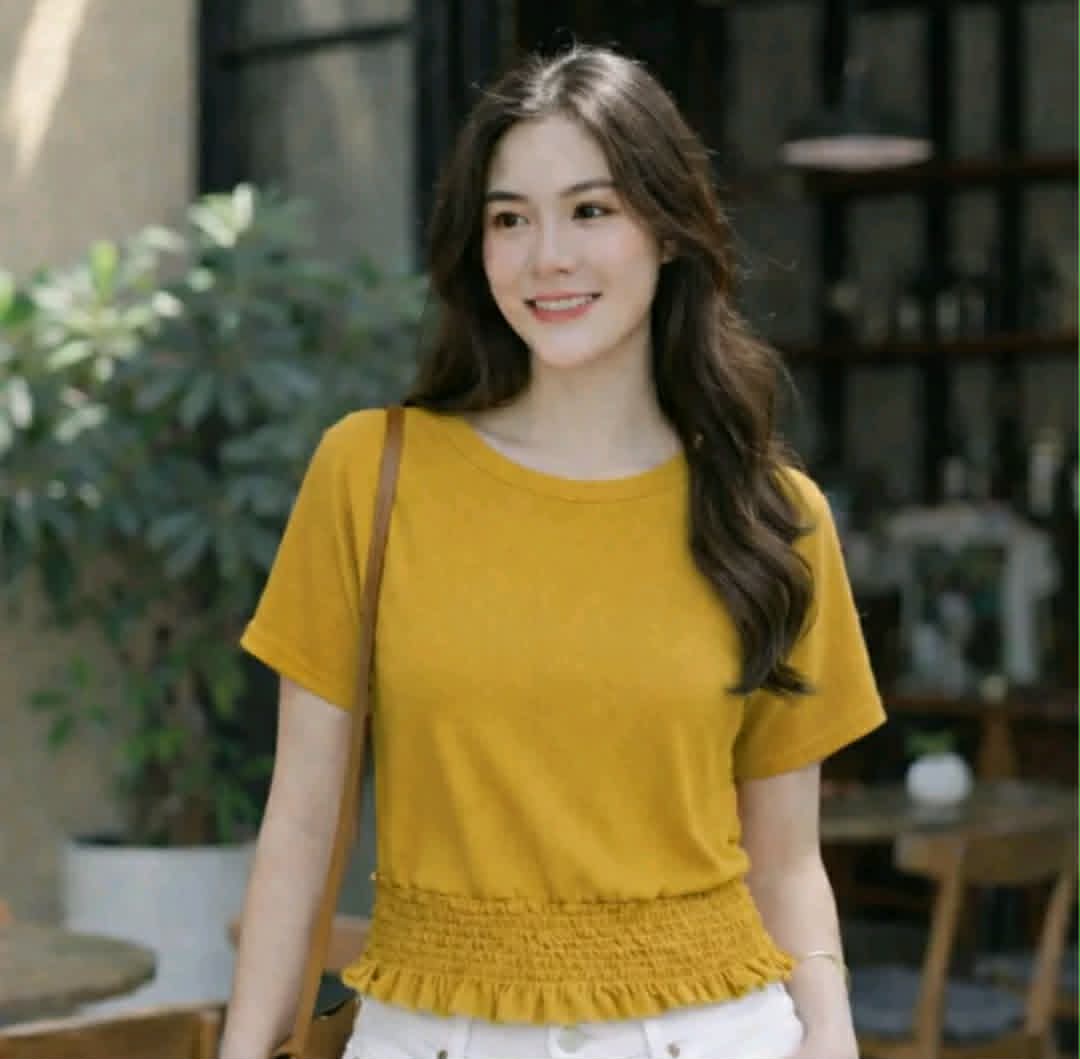 SMOCKED BOTTOM TOP ( BUY 1 TAKE 1 )