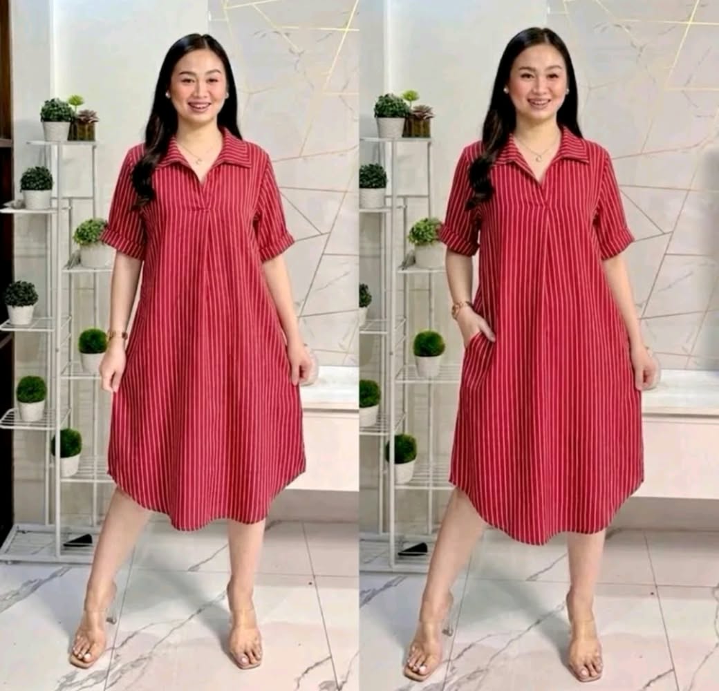 YESHA MAXI DRESS WITH SIDE POCKET (BUY 1 TAKE 1)