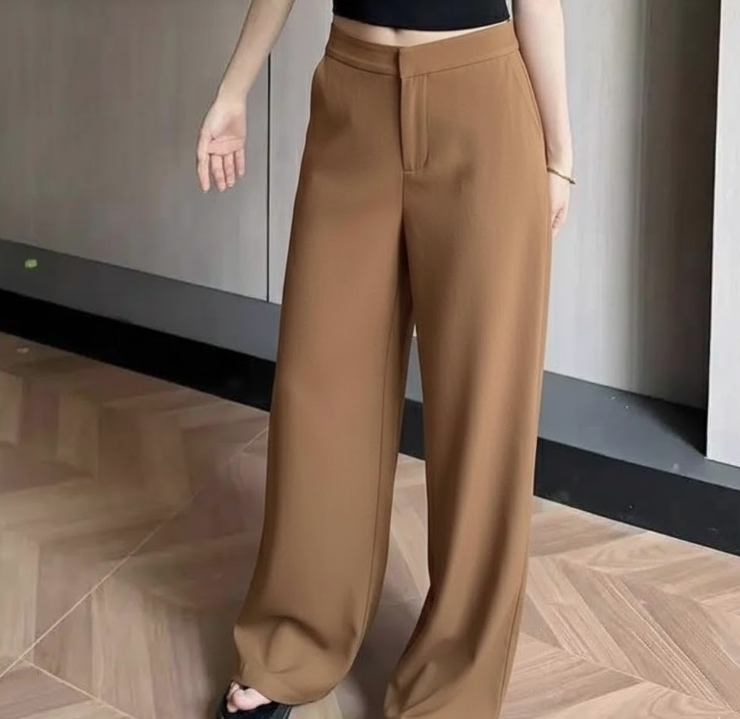 WIDE LEG TROUSER PANTS (BUY 1 TAKE 1)