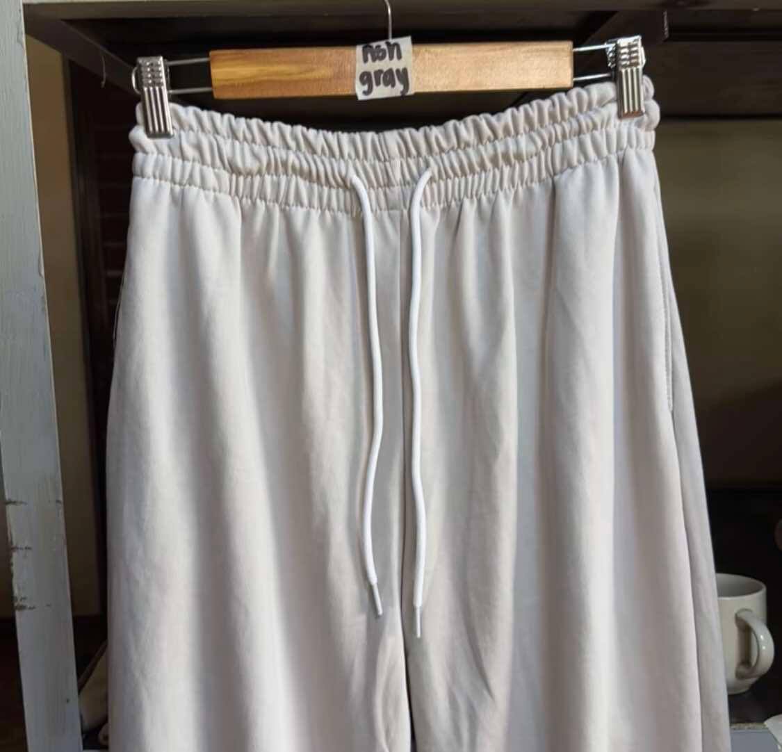 KOREAN WIDELEG PURE COTTON PANTS  (BUY 2 TAKE 1)