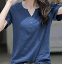 V NECK KOREAN BLOUSE (BUY 1 TAKE 1)