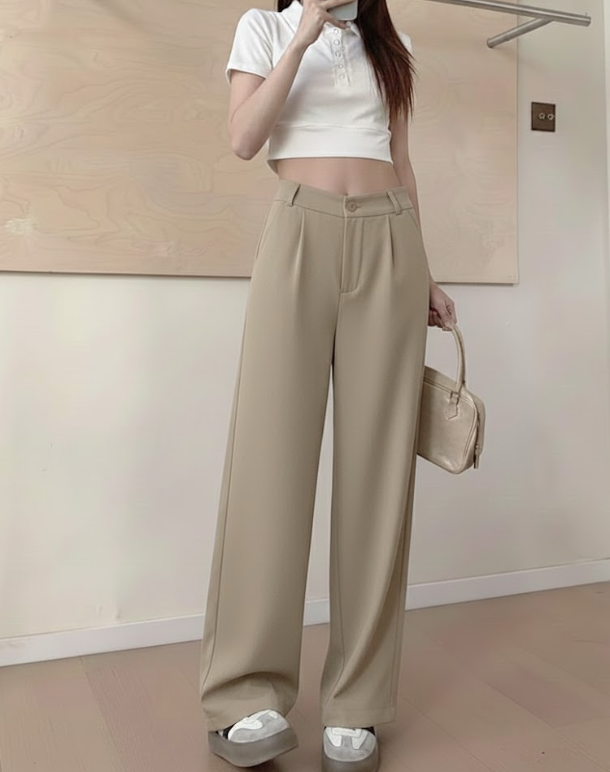 REIGN HIGH WAIST WIDELEG PANTS (BUY 1 TAKE 1)