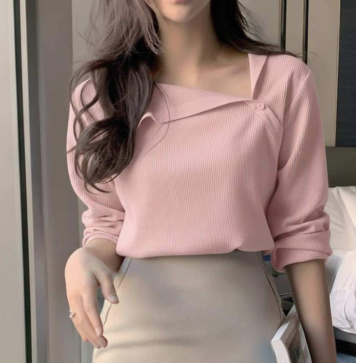 LONGSLEEVE V-NECK TOP (BUY 1 TAKE 1)