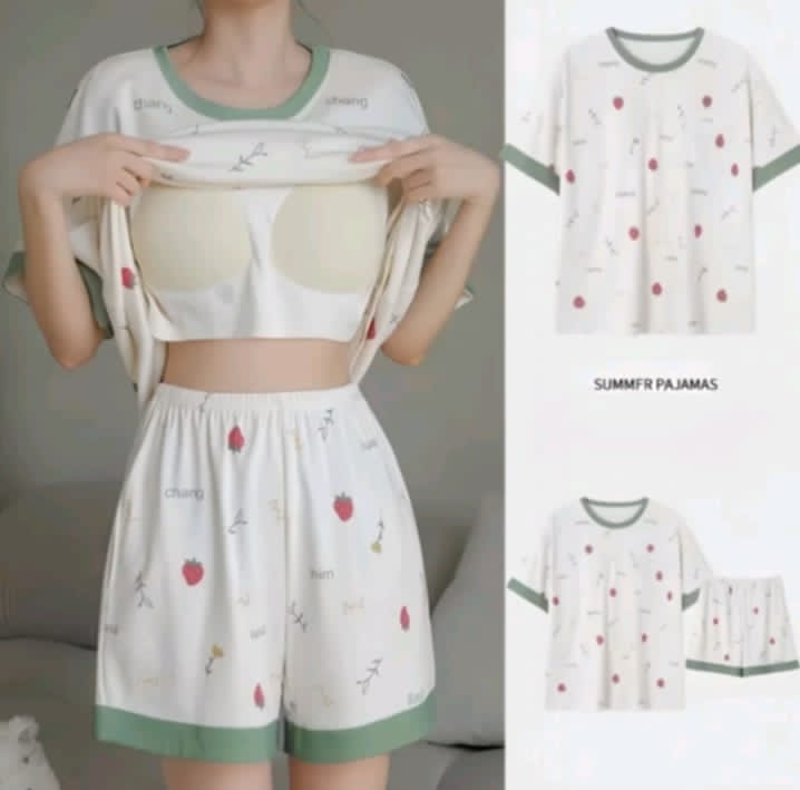 MERIEL PADDED SLEEPWEAR SET FOR WOMEN