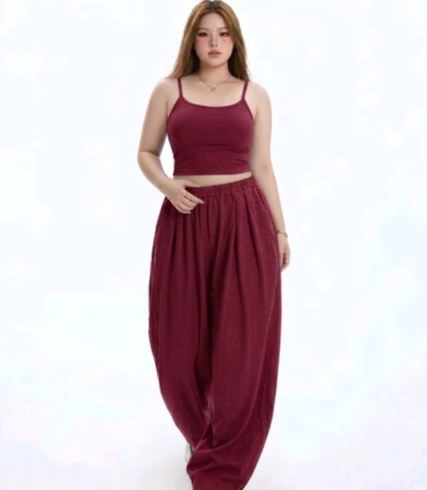 HALTER SUIT AND WIDE LEG PANTS (BUY 1 TAKE 1)