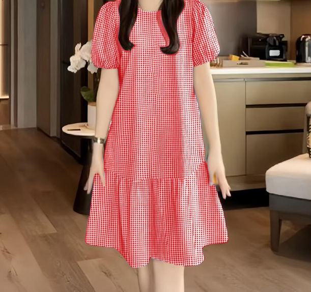 CREW NECK DRESS  (BUY 1 TAKE 1)