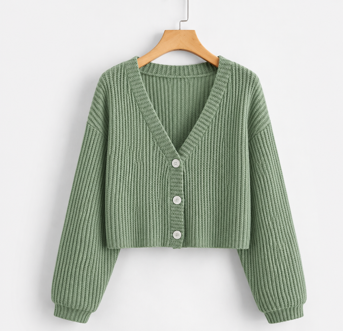 WAFFLE KNIT CARDIGAN (BUY 1 TAKE 1)