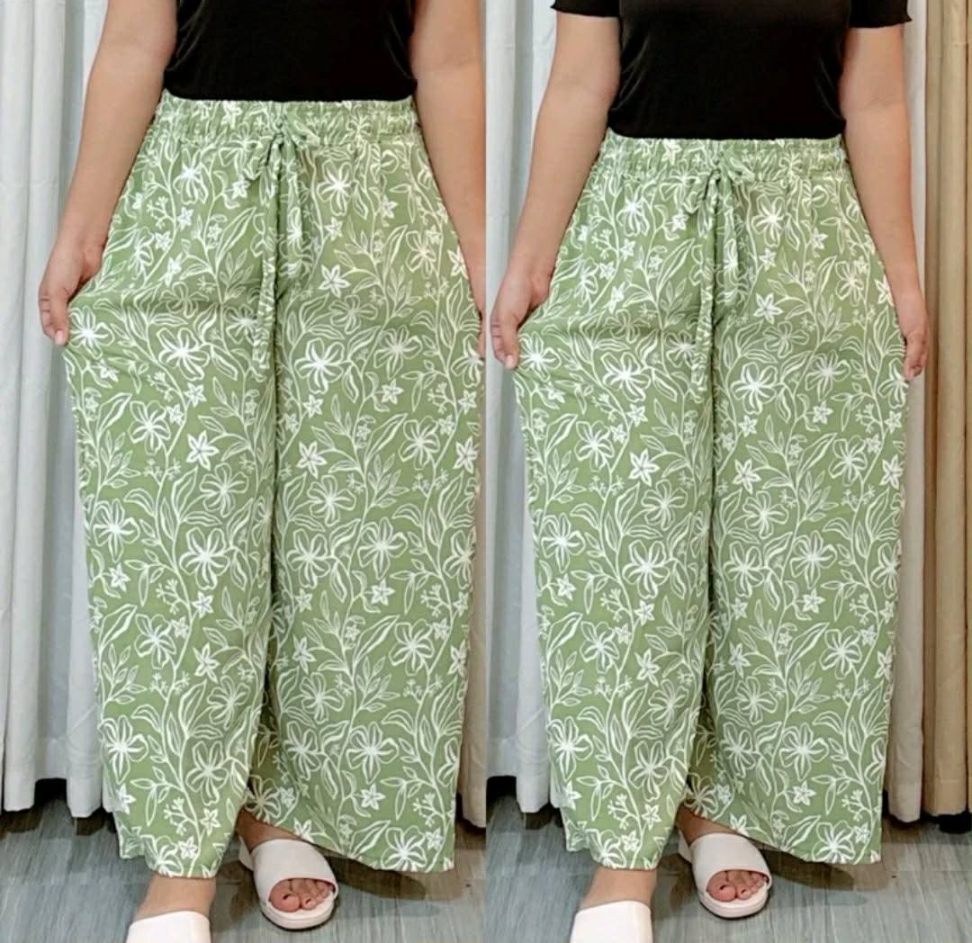 AZEA CRAMPLED LINEN PANTS (BUY 1 TAKE 1)