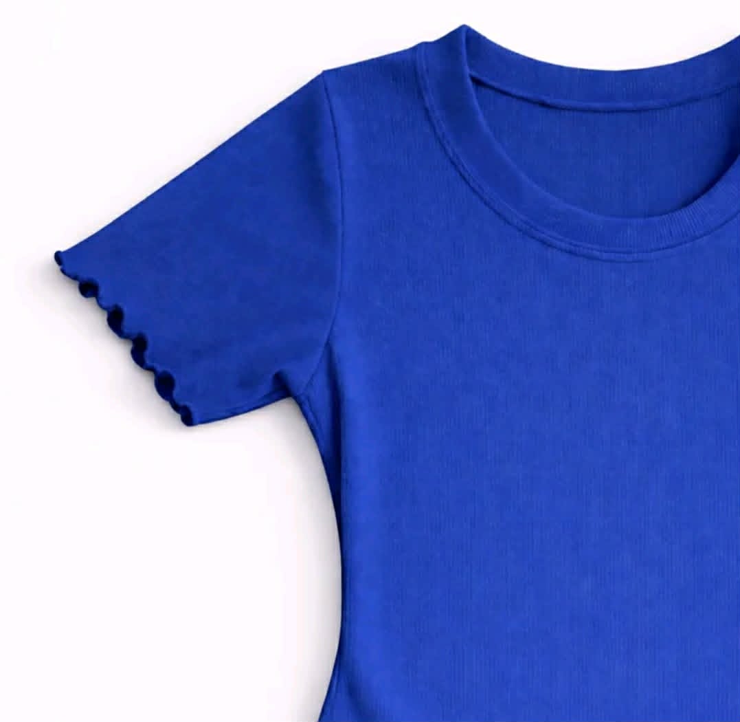 LETTUCE DRESS WITH SIDE POCKETS ( BUY 1 TAKE 1 )