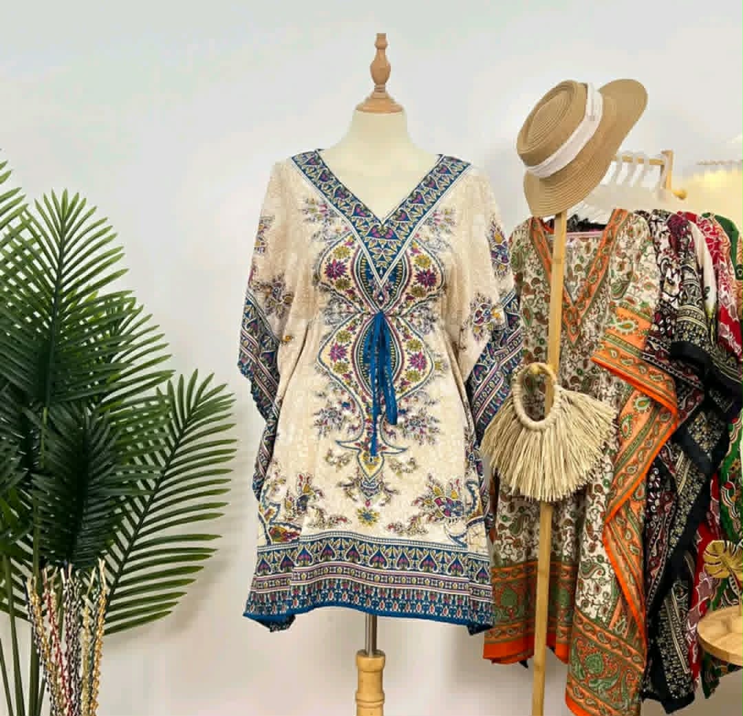MIDI KAFTAN DASTER DRESS ( BUY 1 TAKE 1 )