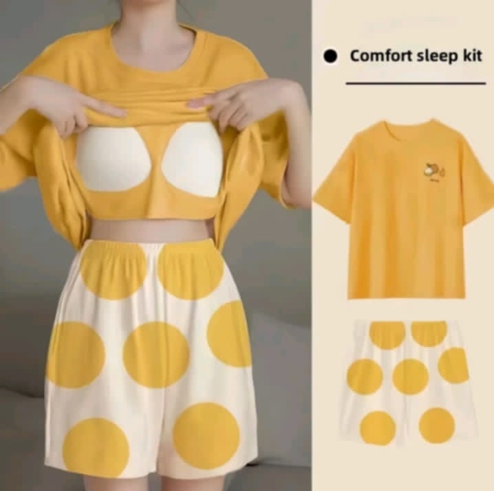 MERIEL PADDED SLEEPWEAR SET FOR WOMEN