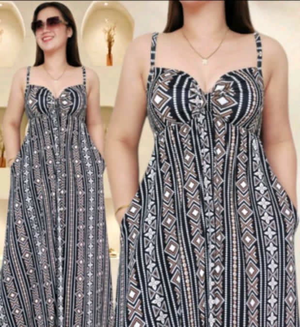ALTHEA PADDED MAXI DRESS(BUY 2 TAKE 1)