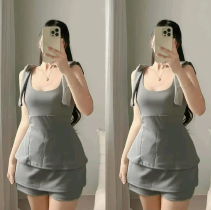ALYSSA SLEEVELESS TOP & SKORTS TERNO