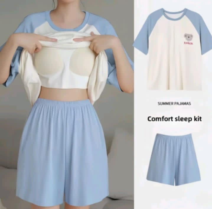 MERIEL PADDED SLEEPWEAR SET FOR WOMEN