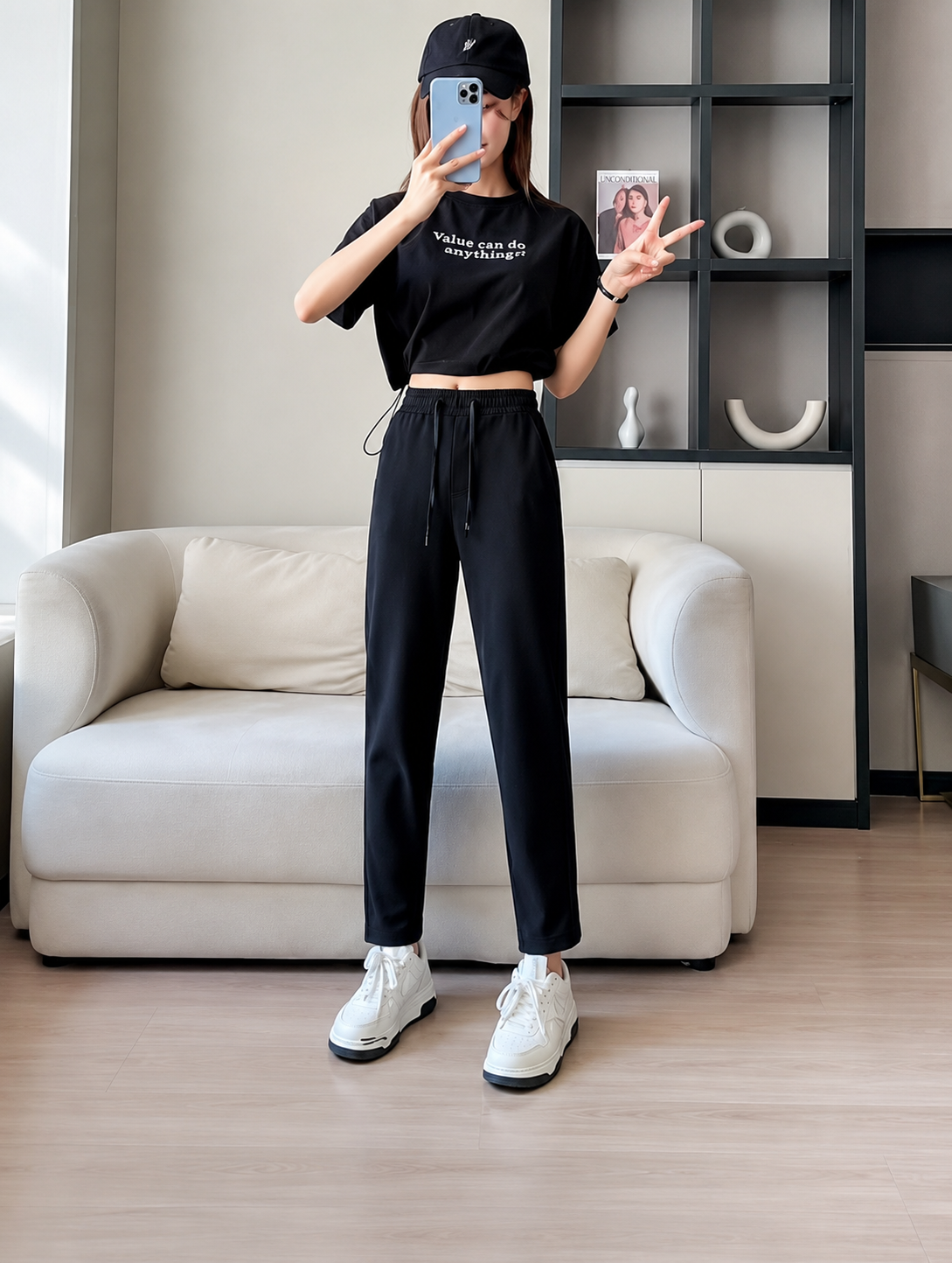 KOREAN FASHION STRAIGHT PANTS