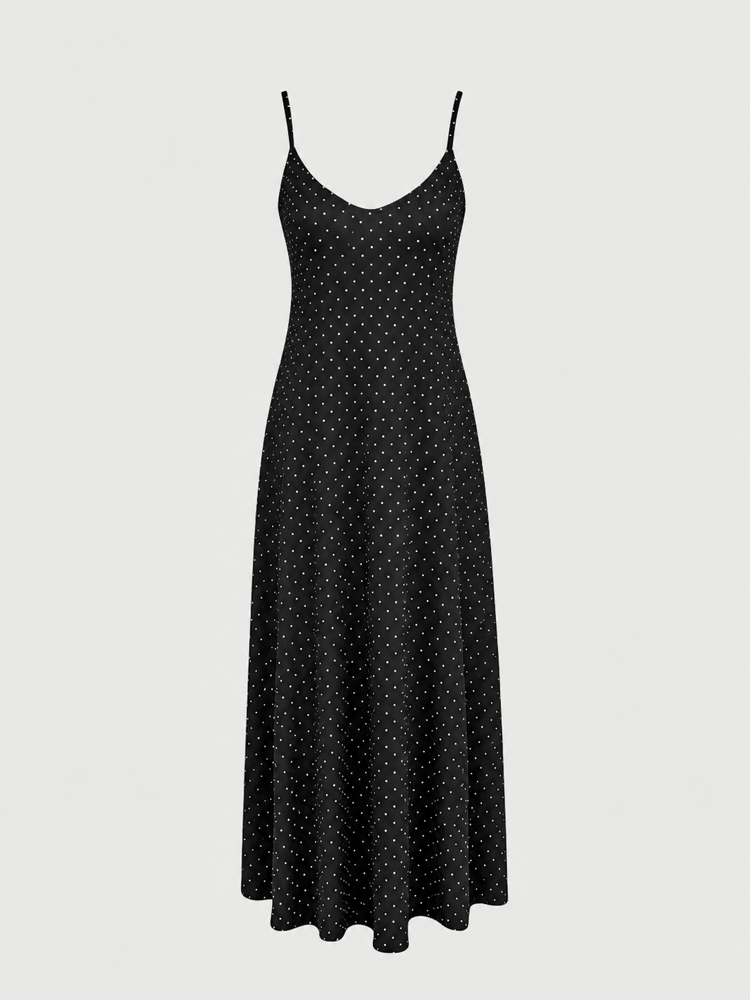 AIRA POLKADOTS FLOWY DRESS