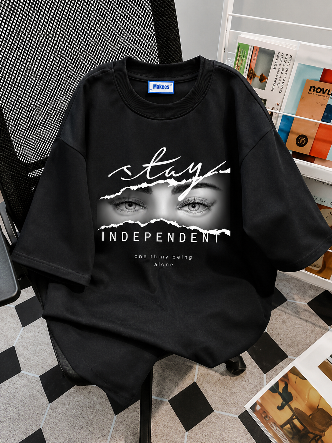 IMPORTED INDEPENDENT WOMEN T-SHIRT