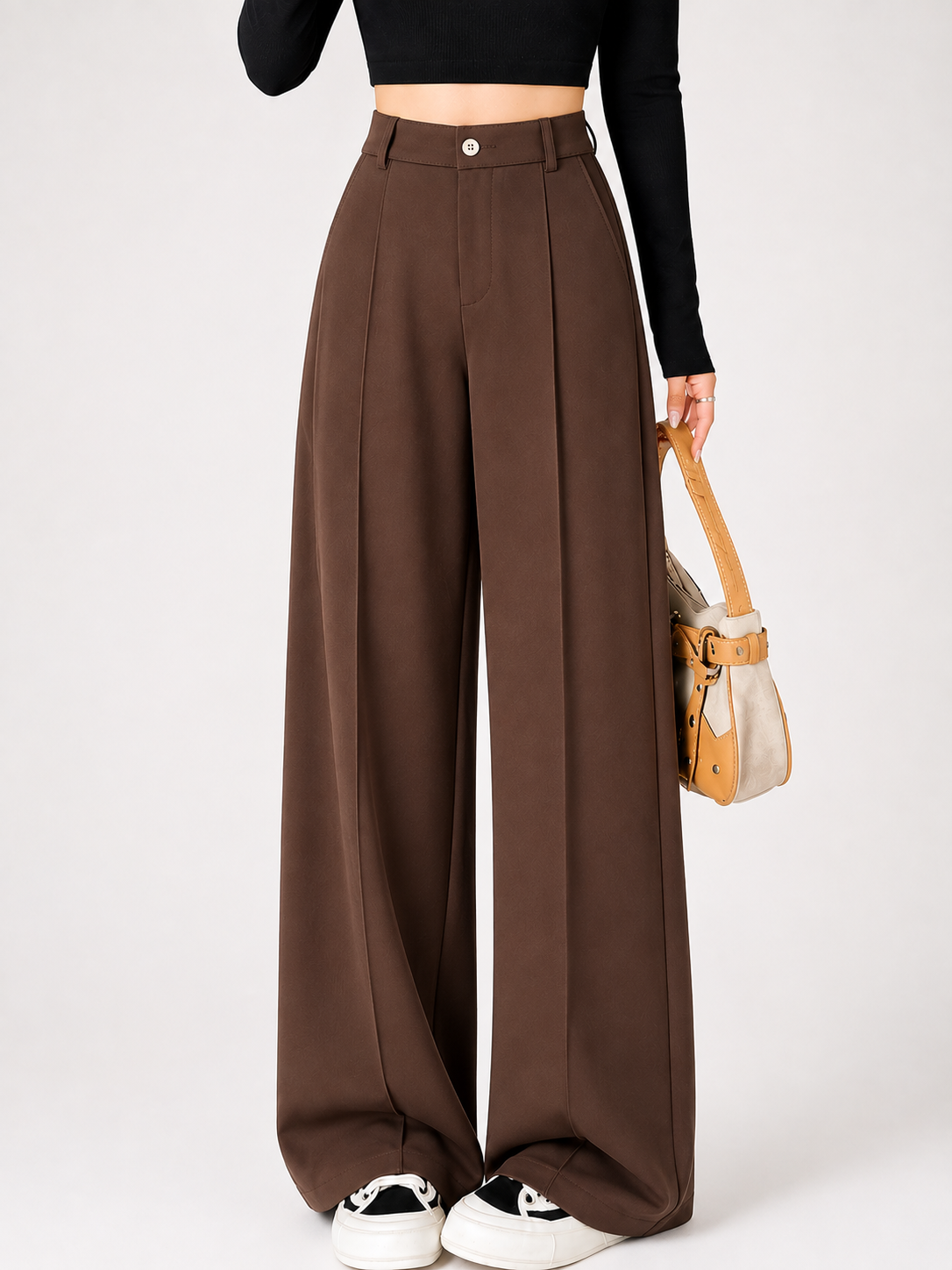 CRISSA PREMIUM HIGH WAIST BAGGY PANTS