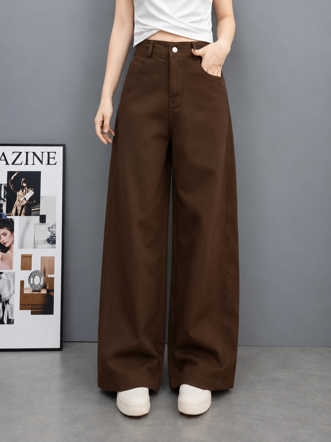 KRISELLE NON GARTERIZED HIGH WAIST PANTS