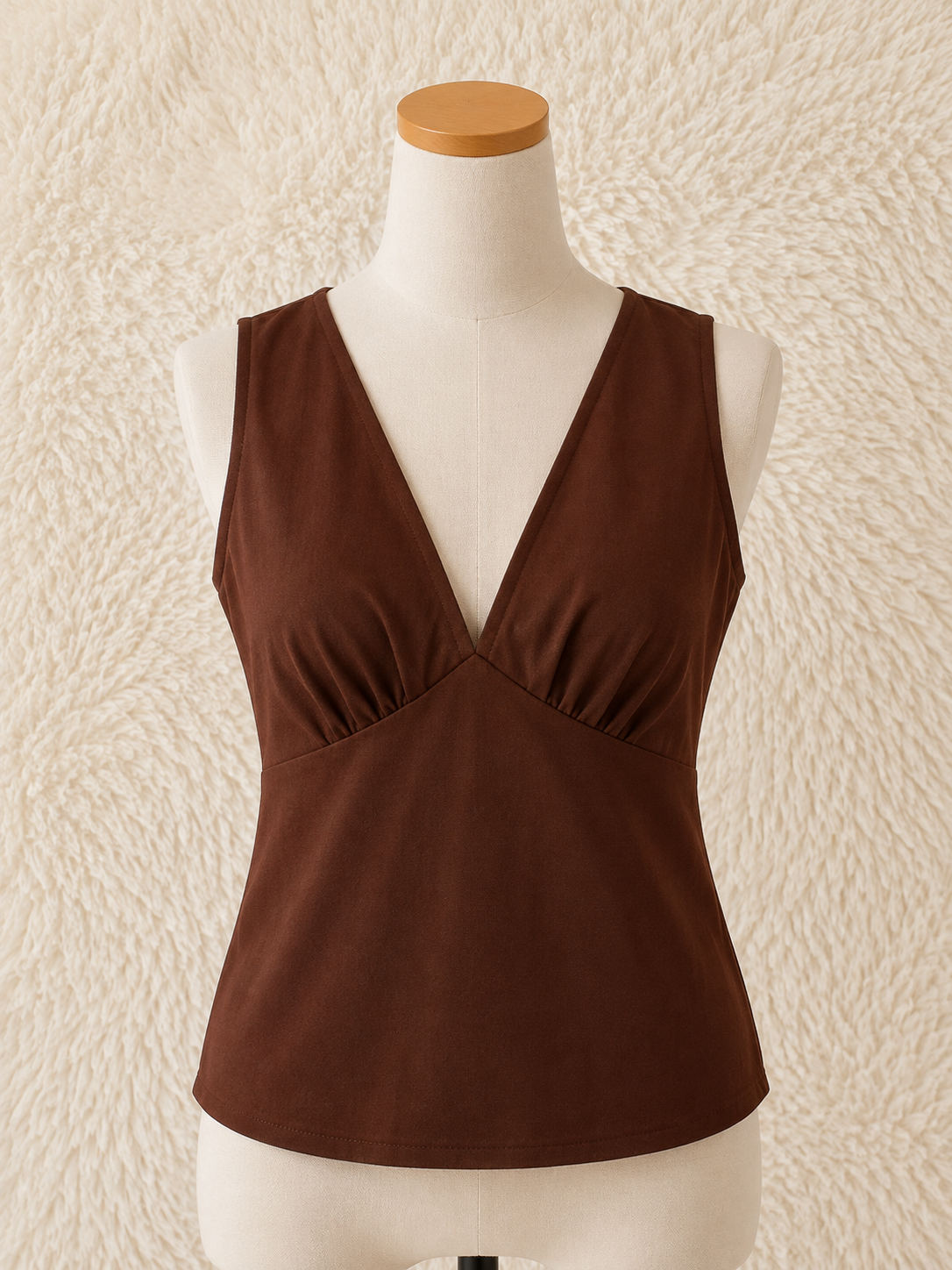 CELESTE V-NECK CHIC TOP FOR WOMEN