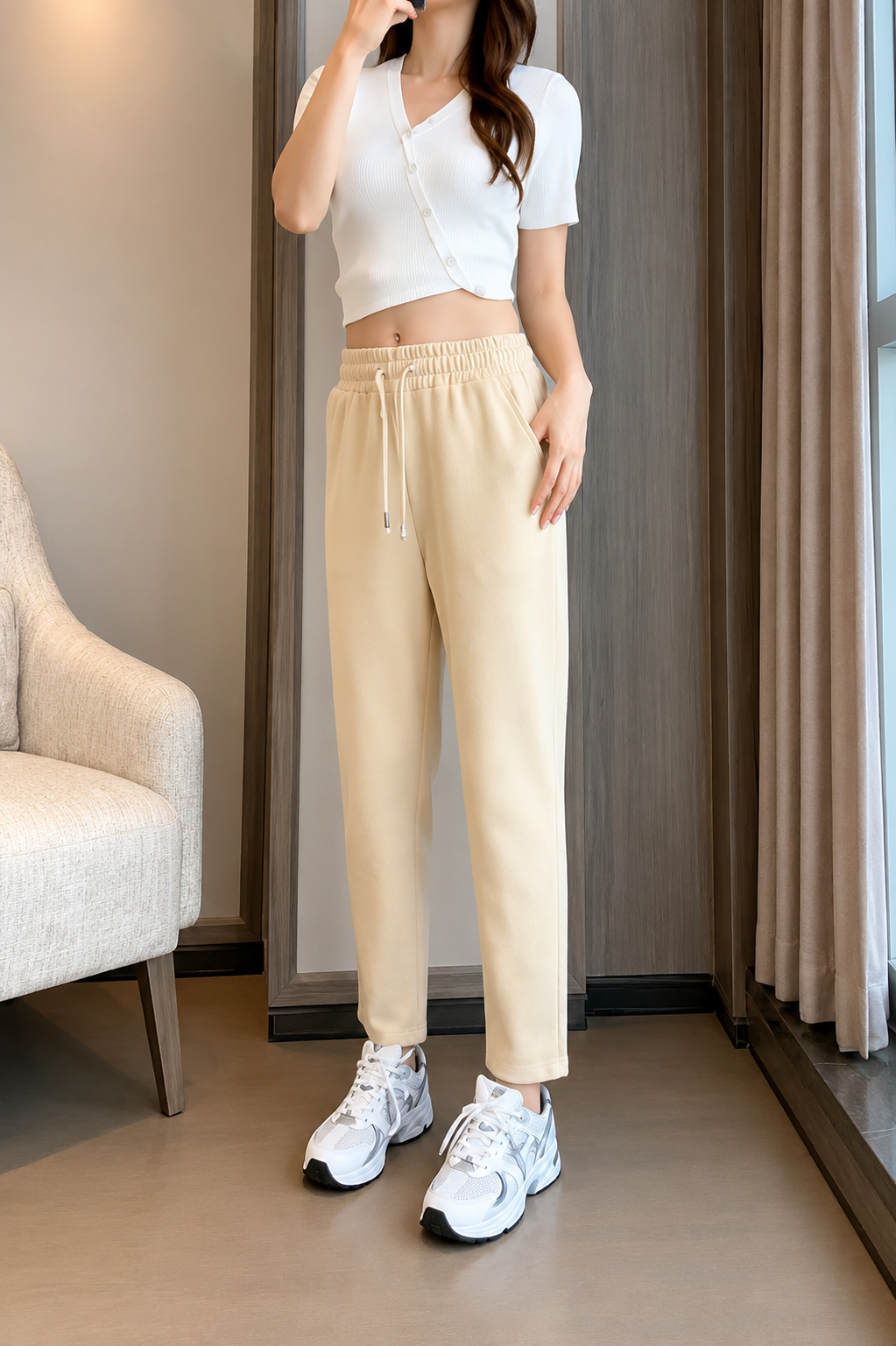 KOREAN FASHION STRAIGHT PANTS