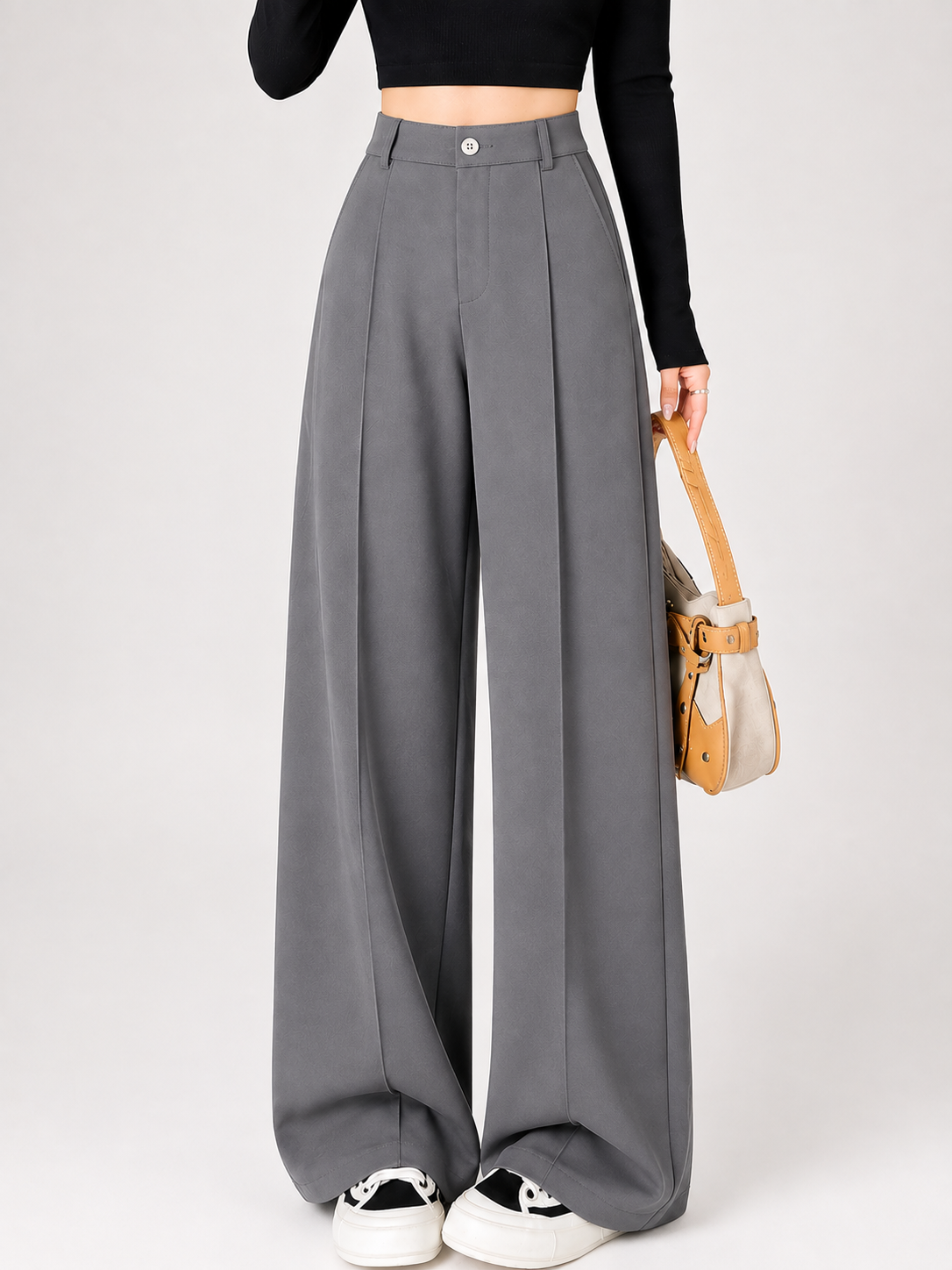 CRISSA PREMIUM HIGH WAIST BAGGY PANTS
