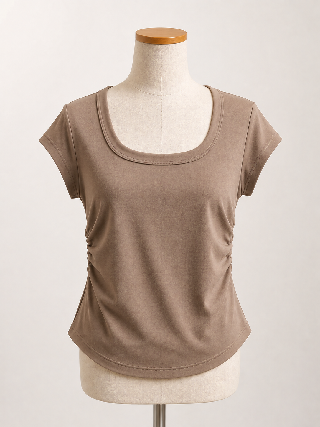 MINISOO CURVED WAIST TOPS