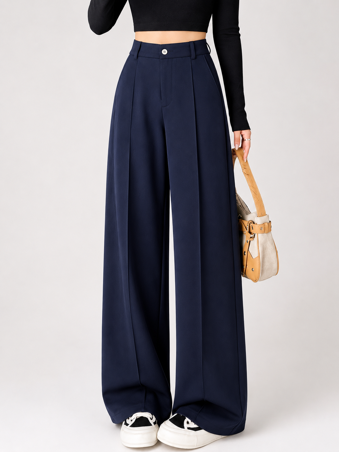 CRISSA PREMIUM HIGH WAIST BAGGY PANTS
