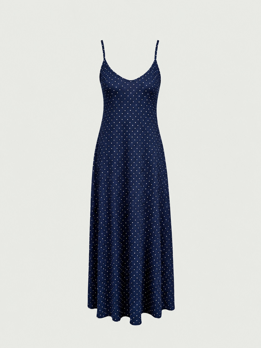 AIRA POLKADOTS FLOWY DRESS