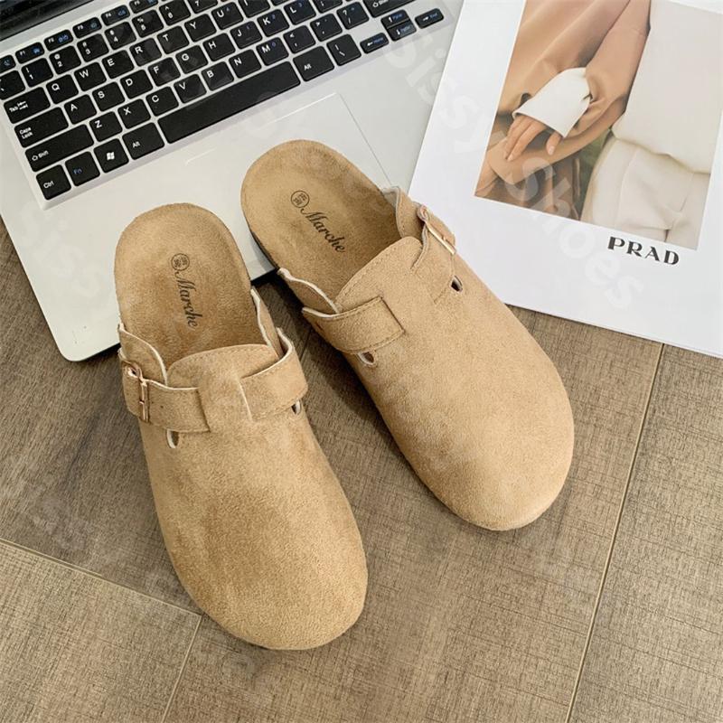UNISEX COWHIDE SKIN LEATHER CLOGS