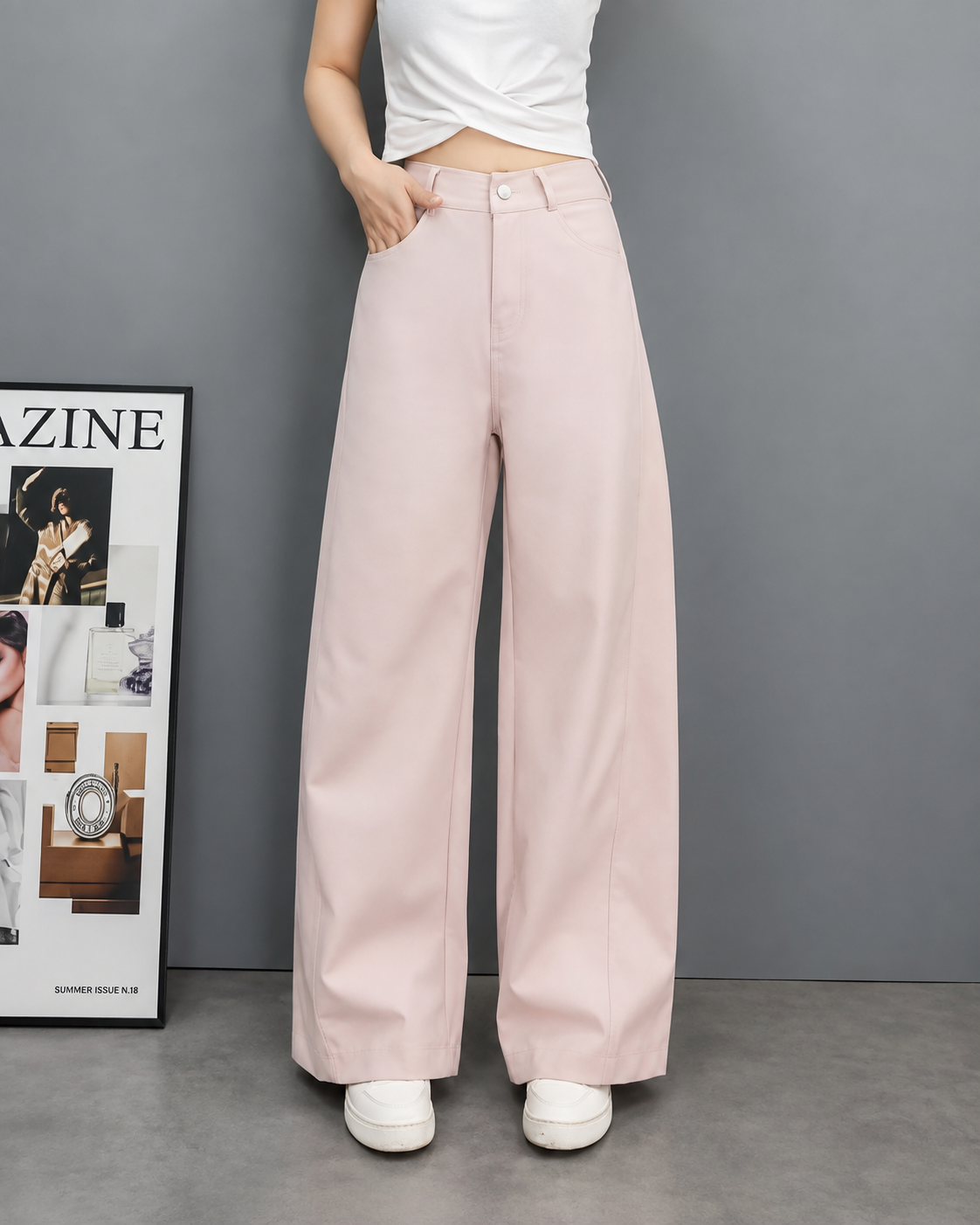 KRISELLE NON GARTERIZED HIGH WAIST PANTS