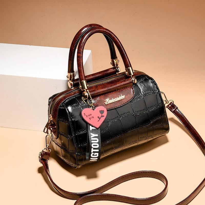 CROCODILE EMBOSSED BAG