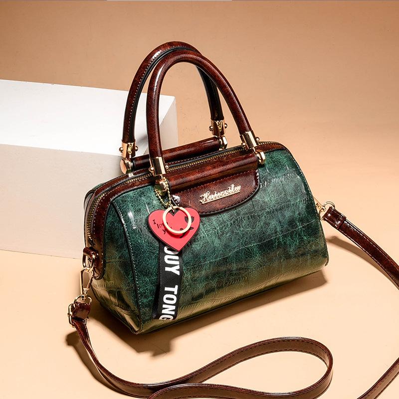 CROCODILE EMBOSSED BAG