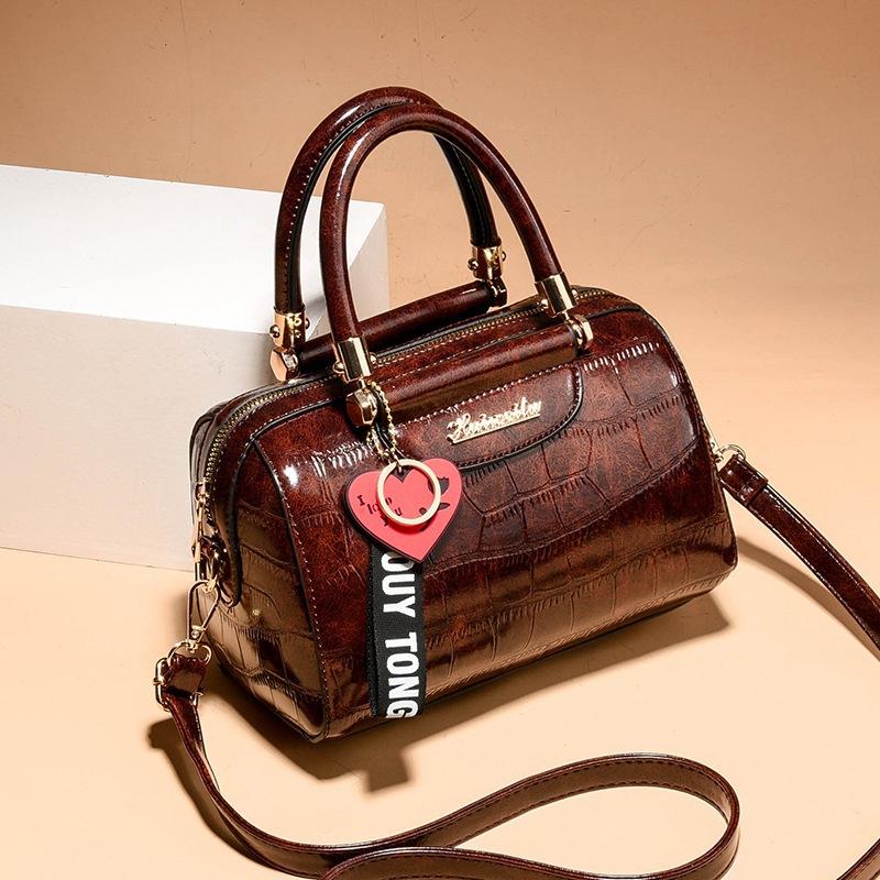 CROCODILE EMBOSSED BAG