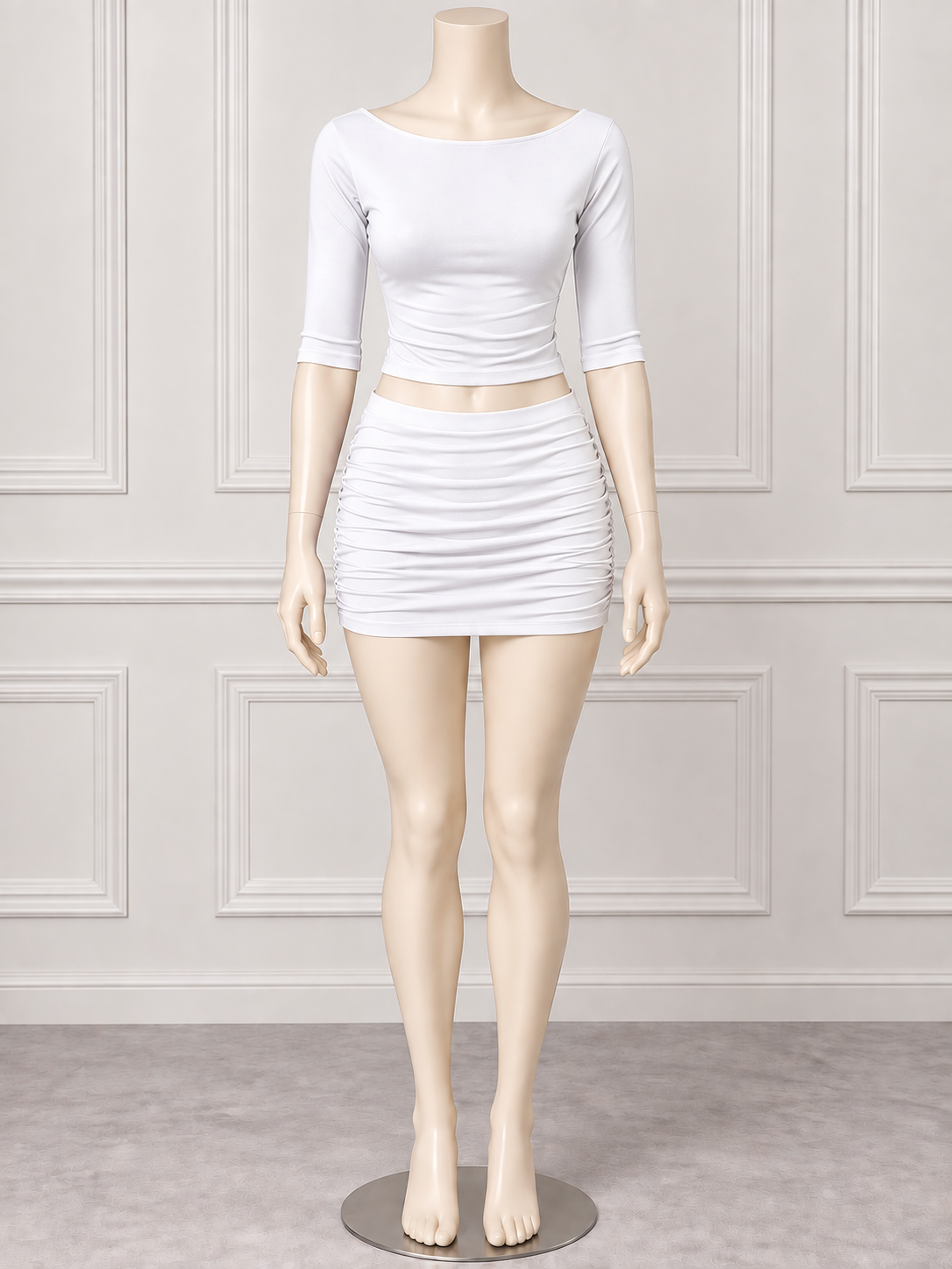 SABRINA PREMIUM TOP & SKIRT SET