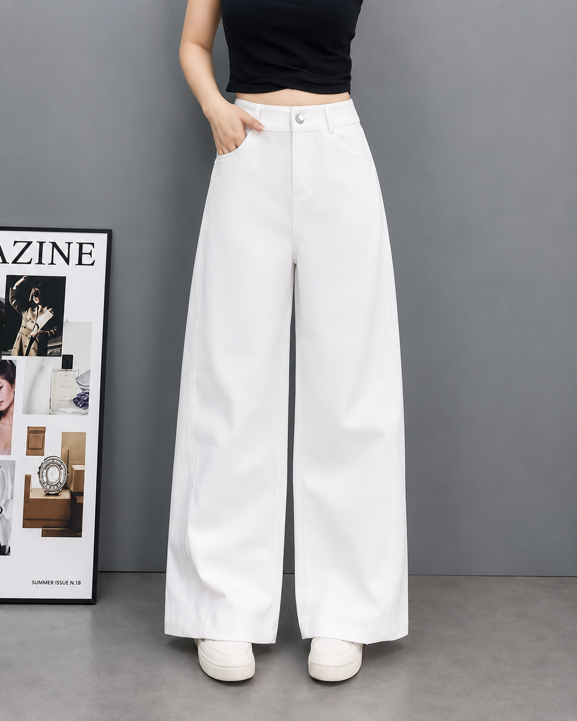 KRISELLE NON GARTERIZED HIGH WAIST PANTS