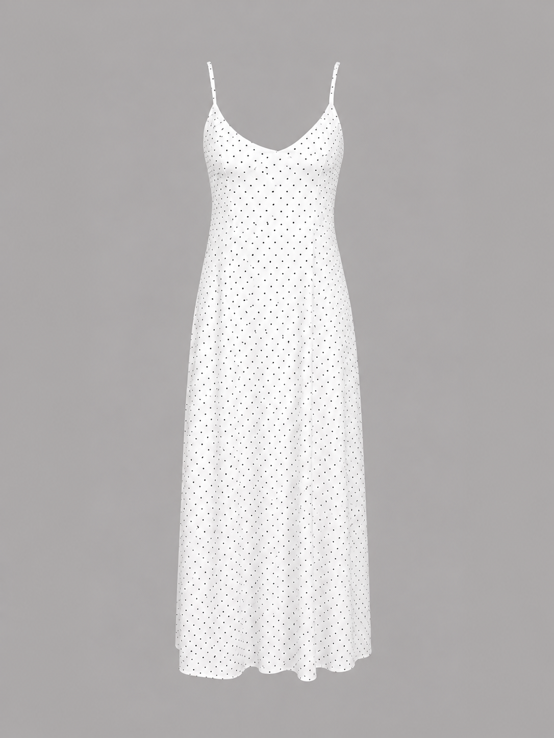 AIRA POLKADOTS FLOWY DRESS
