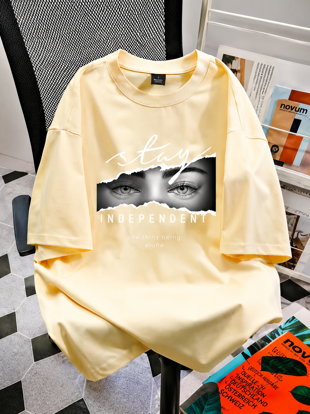 IMPORTED INDEPENDENT WOMEN T-SHIRT