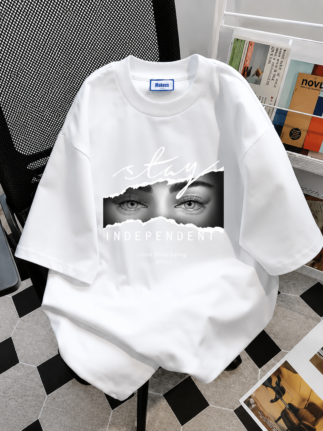 IMPORTED INDEPENDENT WOMEN T-SHIRT