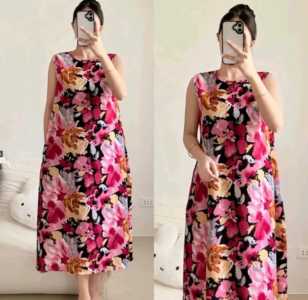 ELEGANT SLEEVELESS DRESS ( BUY 1 TAKE 1 )