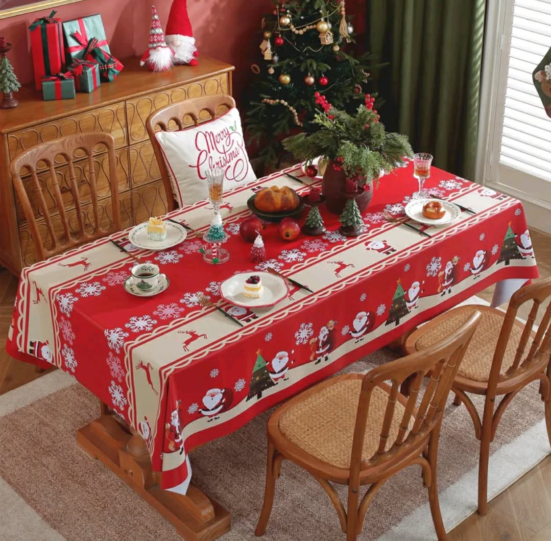 CHRISTMAS PVC TABLECLOTH (70% OFF)
