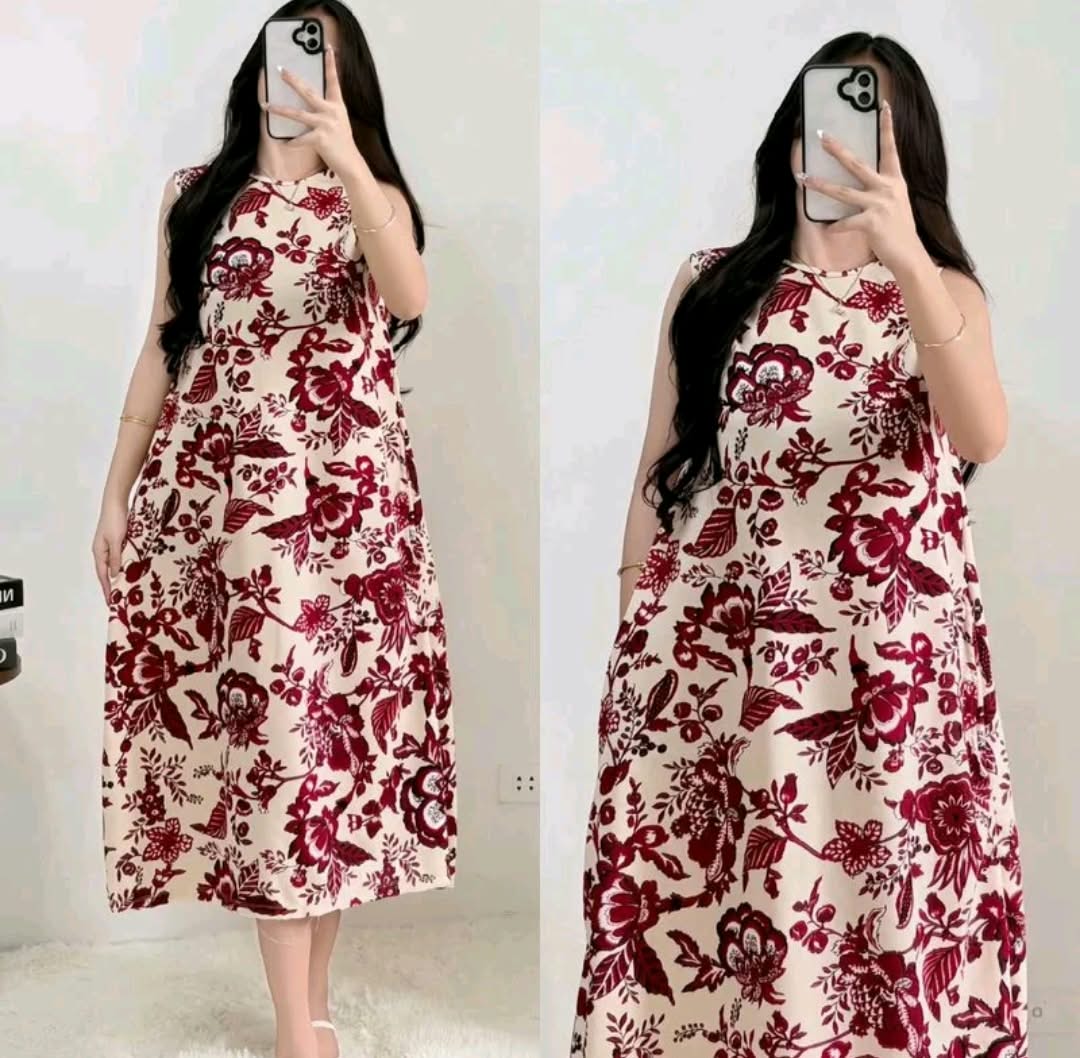 ELEGANT SLEEVELESS DRESS ( BUY 1 TAKE 1 )