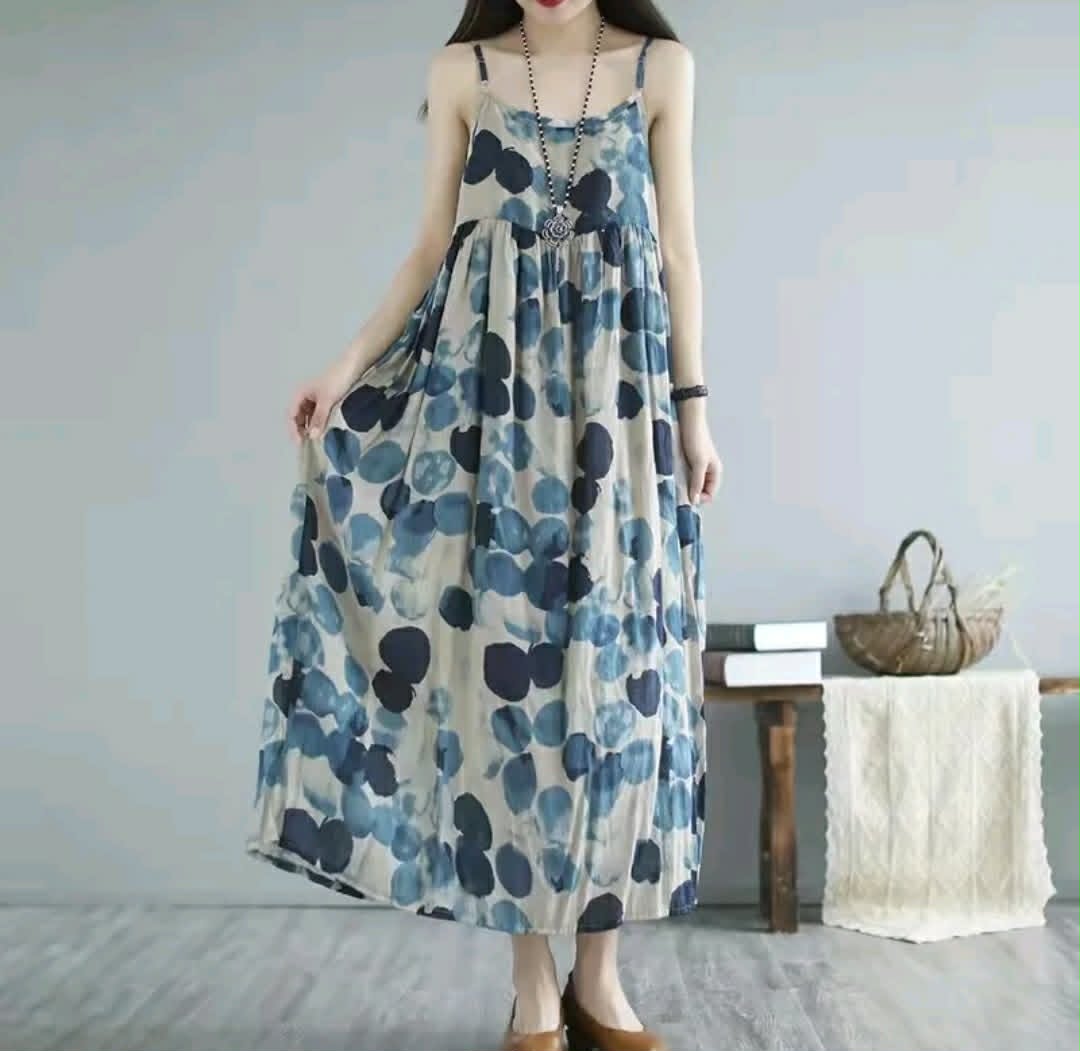 FLORAL MAXI DRESS ( BUY 1 TAKE 1 )
