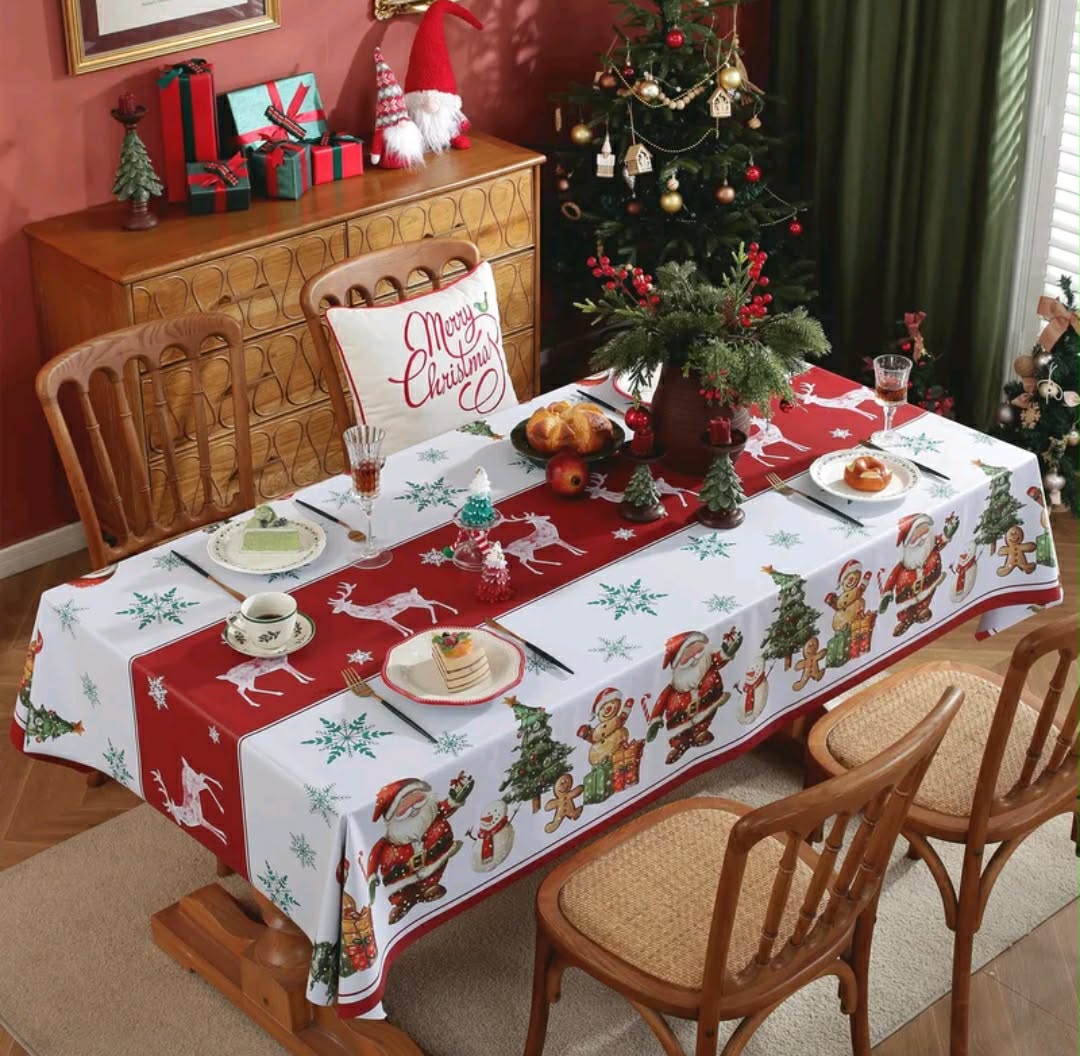 CHRISTMAS PVC TABLECLOTH (70% OFF)