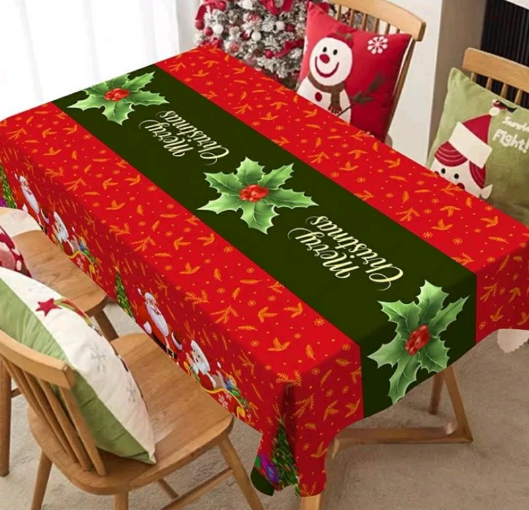 CHRISTMAS PVC TABLECLOTH (70% OFF)