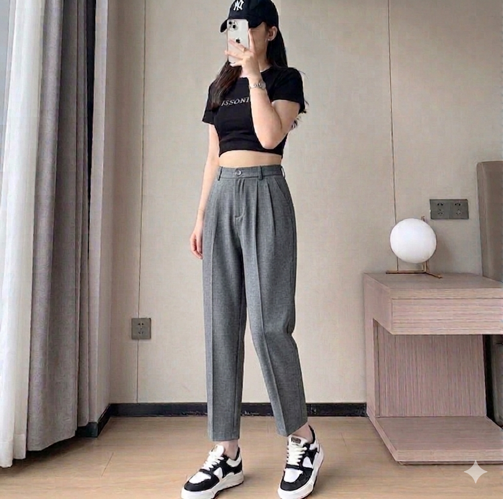 MIMI KOREAN TROUSER STRAIGHT PANTS ( BUY 1 TAKE 1 )