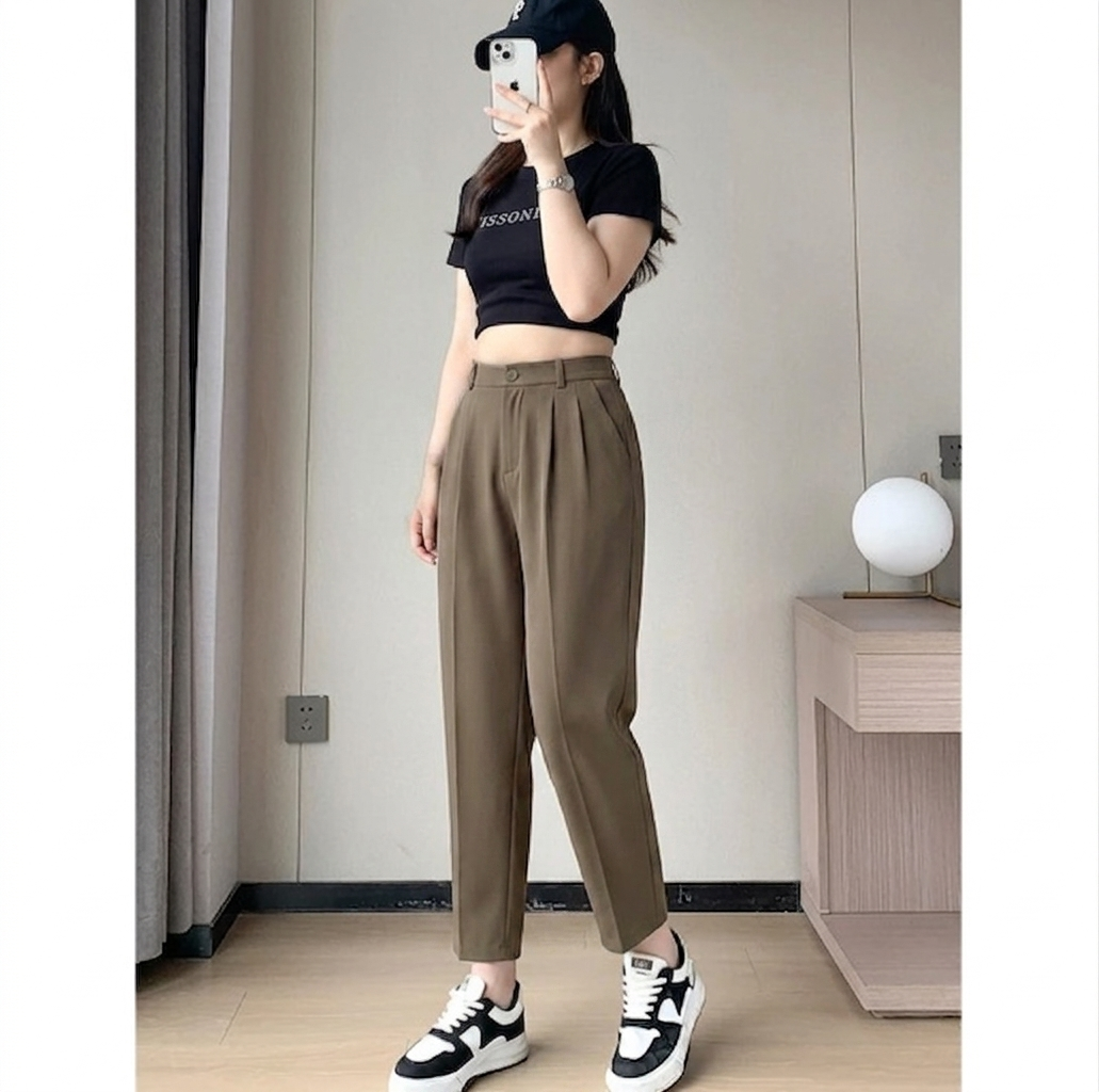 MIMI KOREAN TROUSER STRAIGHT PANTS ( BUY 1 TAKE 1 )