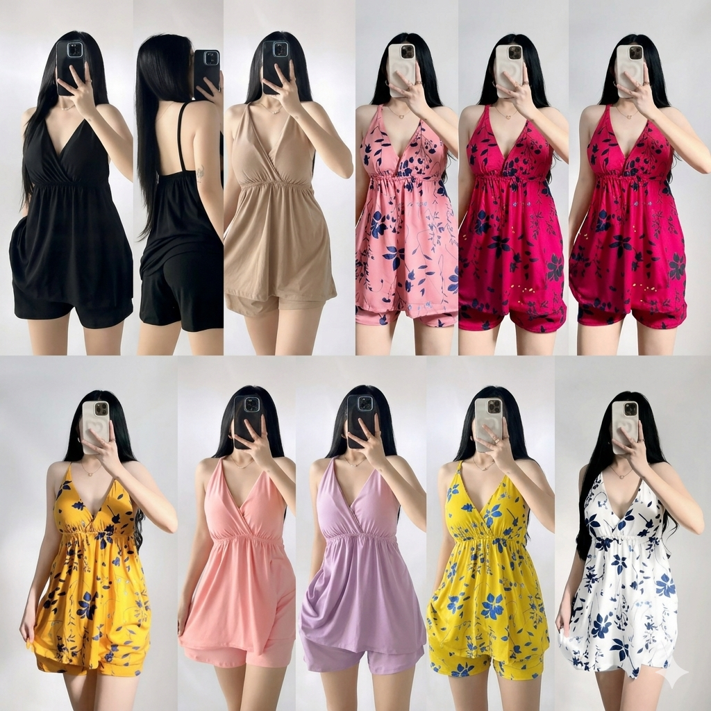 Flor Cotton Spandex Terno (BUY 1 TAKE 1)