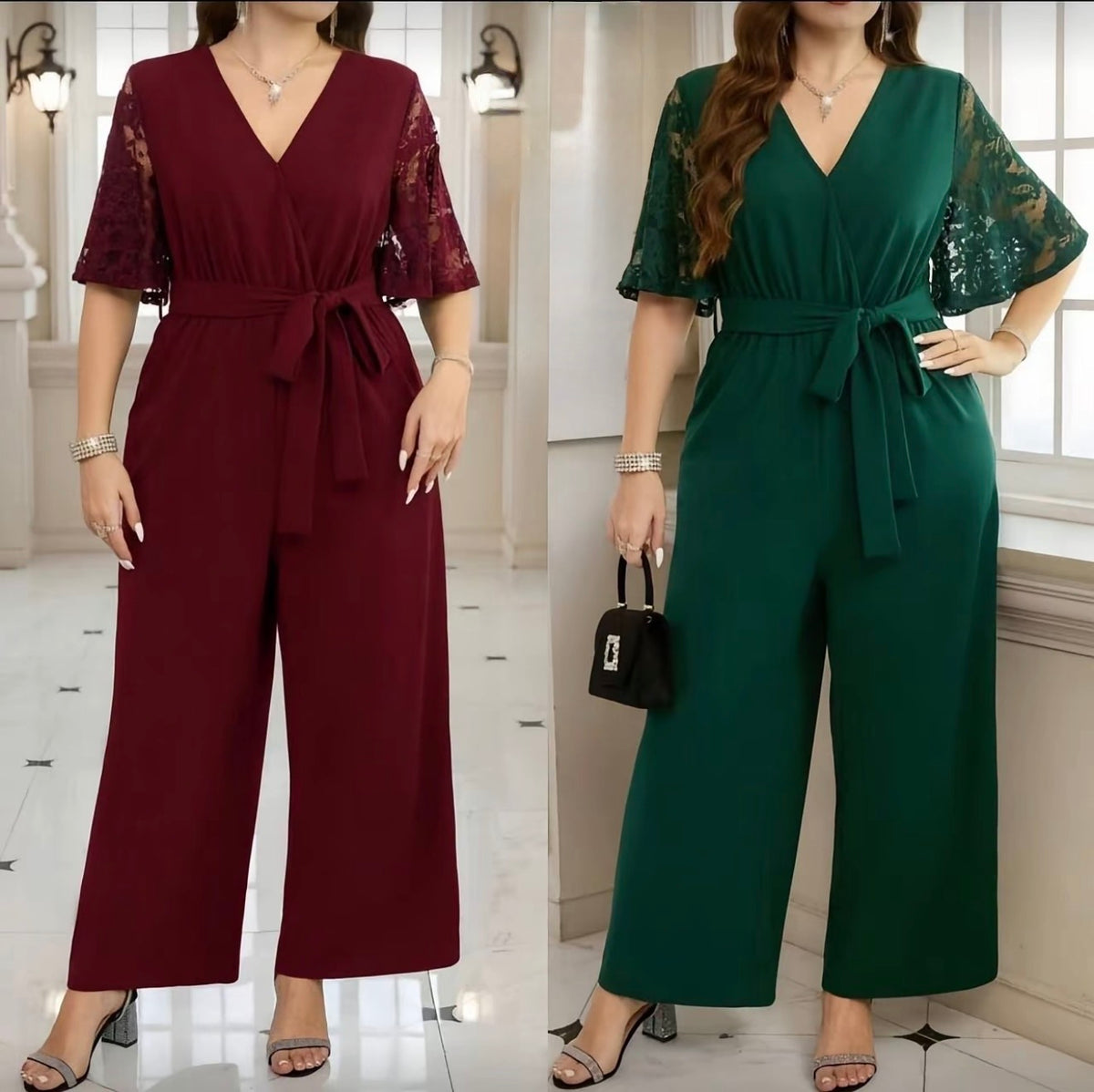 Victoria Wide Leg Jumpsuit - Buy 1 Take 1