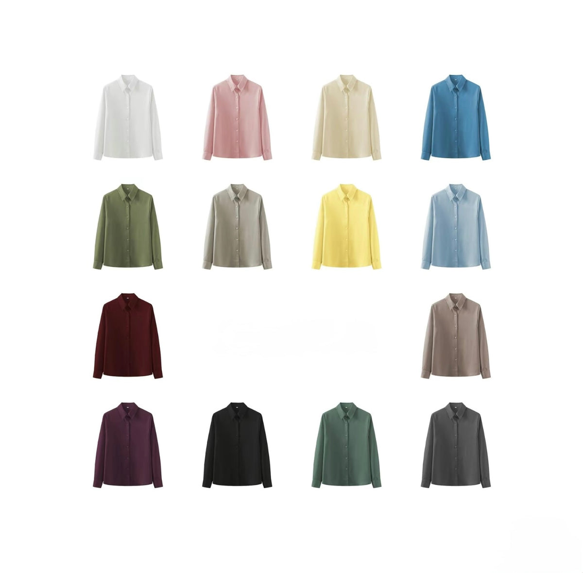 CHIFFON LONGSLEEVE BLOUSE TOP